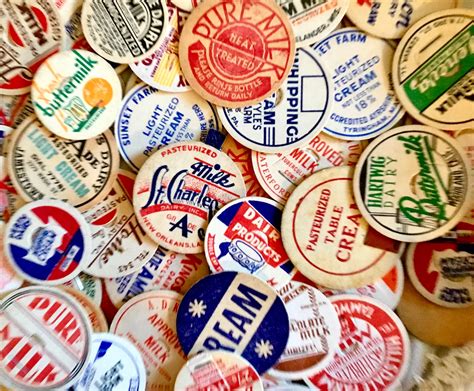 milk caps for sale.